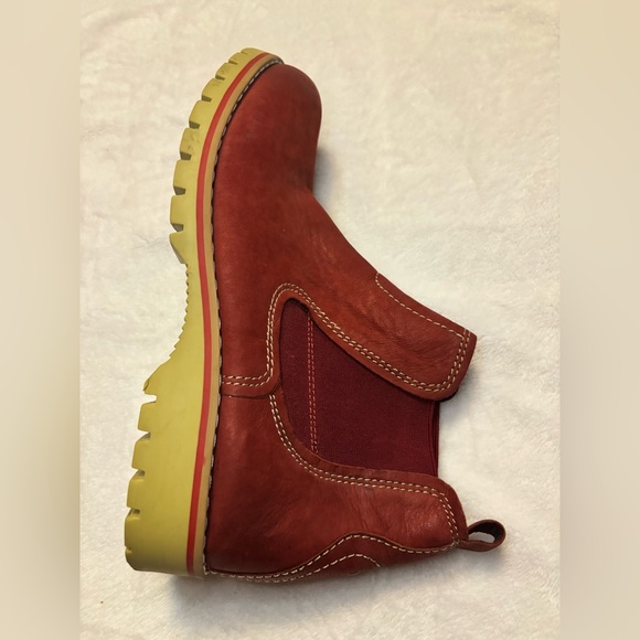Earth Red Ankle Boots - Picture 3 of 8